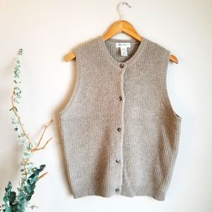 Vintage Eddie Bauer Wool Vest